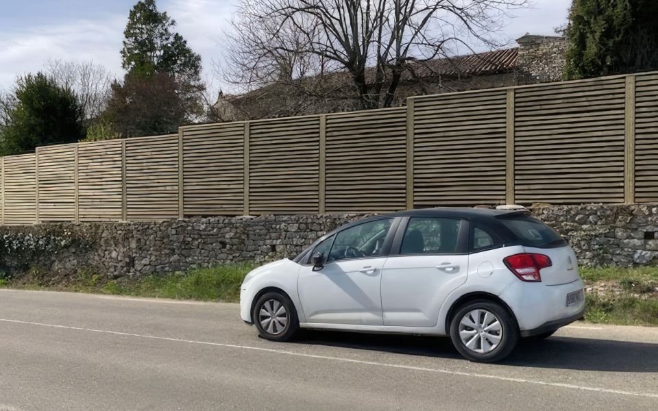Mur antibruit Léa Bois sur route